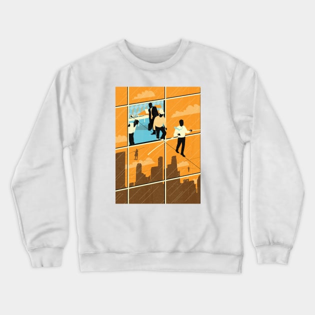 Job opportunities Crewneck Sweatshirt by Neil Webb | Illustrator